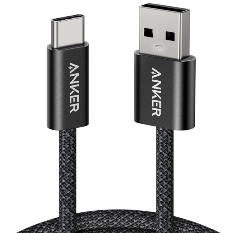 Кабель Anker Zolo USB-A - USB-C A8052 0,9 м 100W (черный)
