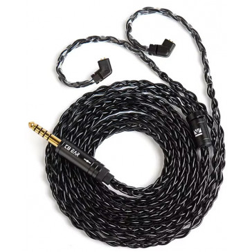 Кабель KbearST12 black QDC 4.4