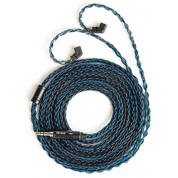 Кабель Kbear ST12 plus QDC 3.5 black&blue