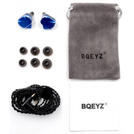 Наушники BQEYZ BQ3 (Standard / MIC) Blue