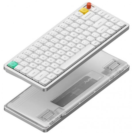 Игровая клавиатура Nuphy AIR75 V3 Nova White Brown Nano Switch