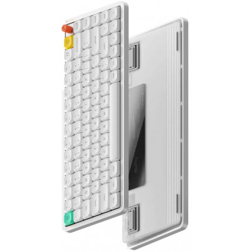Nuphy AIR75 V3 Nova White Brown Nano Switch