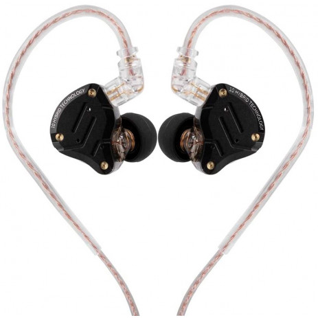 Наушники KZ ZS10 Pro без микрофона (черный)