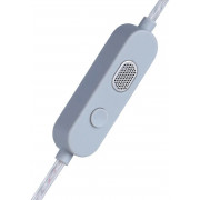 Кабель KZ 47-42 Dual Mic Silver Plated Upgrade Cable 3.5 мм