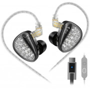 Наушники KZ ZA12 No Switches built in soundcard mic t-c