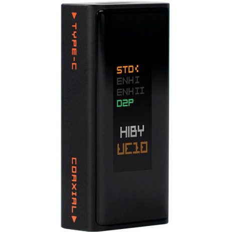 Портативный усилитель и ЦАП HiBy UC10 (черный)