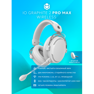 IO by Red Square Graphite 2 Pro Max Wireless (io371) (белый)
