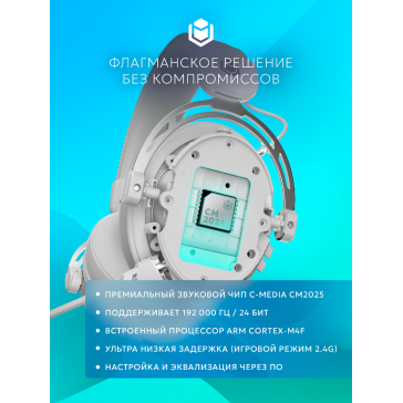 IO by Red Square Graphite 2 Pro Max Wireless (io371) (белый)