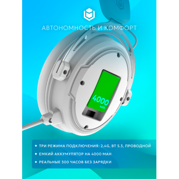 IO by Red Square Graphite 2 Pro Max Wireless (io371) (белый)