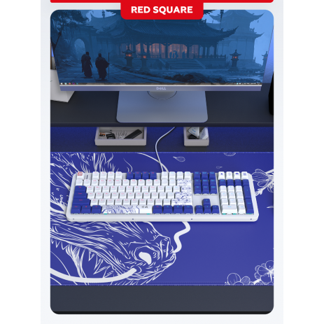 Игровая клавиатура Red Square Alumix 104 Arita (g3ms Sapphire) (RSQ-20068)