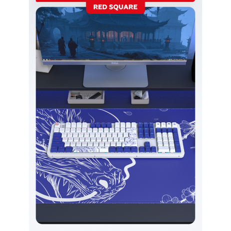 Игровая клавиатура Red Square Alumix 104 Arita Wireless (g3ms Sapphire) (RSQ-20072)