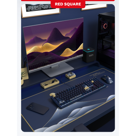 Игровая клавиатура Red Square Alumix 104 Yotei (g3ms Magnetite Ice) (RSQ-20069)