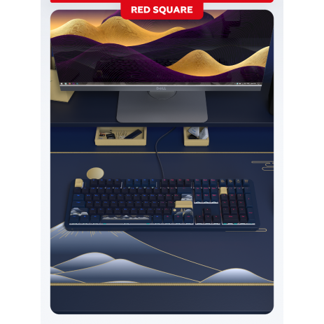 Игровая клавиатура Red Square Alumix 104 Yotei (g3ms Magnetite Ice) (RSQ-20069)