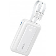 Anker Zolo Power Bank Built-in Dual USB-C Cable A110L 35W 10000mAh (белый)