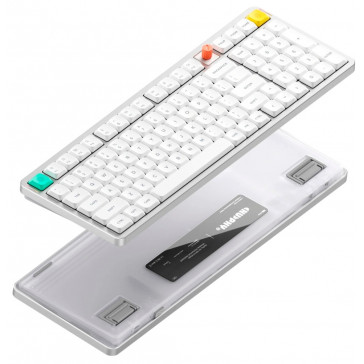Nuphy AIR100v3 Nova White Brown Nano Switch