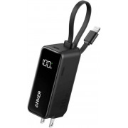 Anker Power Bank Fusion Built-In Lightning Cable A1636 30W 5000mAh (черный)