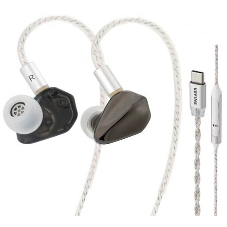 Наушники Kefine Loric с микрофоном USB Type-C (черный)