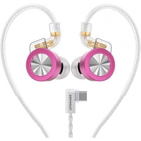 Наушники Letshuoer D02 Berry (USB Type-C)