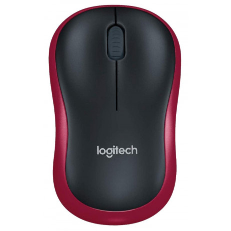 Мышь Logitech M185 (красный)