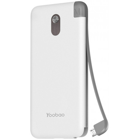 Портативное зарядное устройство Yoobao S10K microUSB (белый)