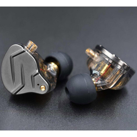 Наушники KZ Acoustics ZSN Pro без микрофона (серый)