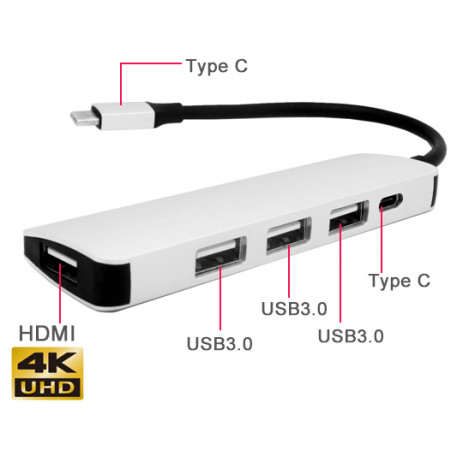 USB Type-C адаптер NETBOX VL-HUB66
