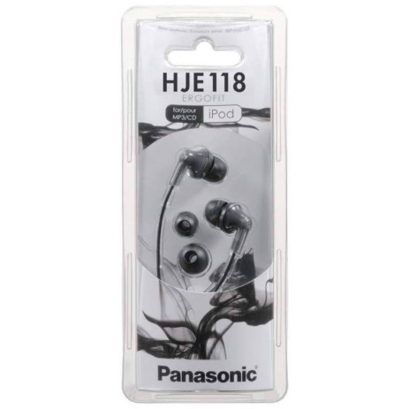 Наушники Panasonic RP-HJE 118GU-K (черный)
