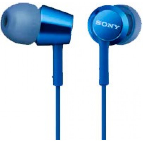 Наушники Sony MDR-EX155 (голубой)