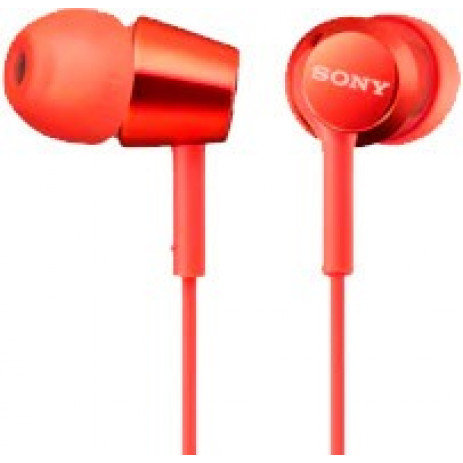 Наушники Sony MDR-EX155 (красный)