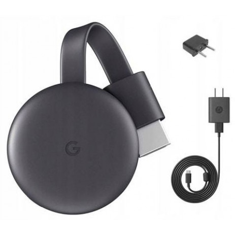 Медиаплеер Google Chromecast 3 (Chromecast Ultra) (серый)