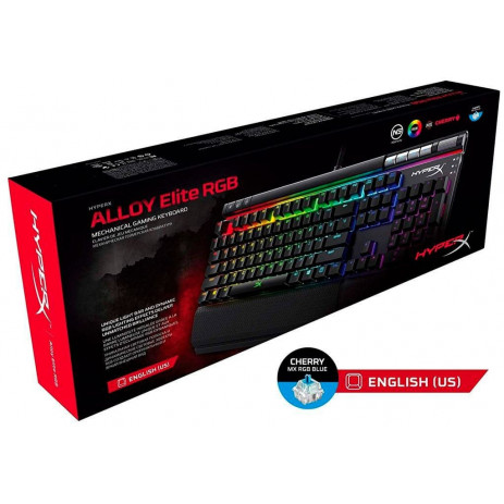 Клавиатура HyperX Alloy Elite RGB (Cherry MX Blue)