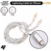 Кабель KZ Acoustics Lightning silver cable A (0,78)