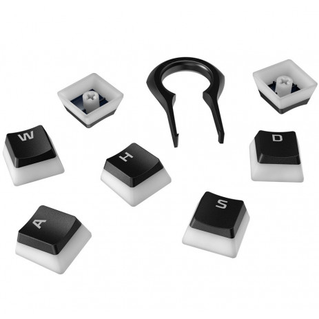 Кейкапы HyperX Pudding PBT Keycaps double shot (черный)