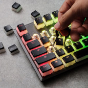 Кейкапы HyperX Pudding PBT Keycaps double shot (черный)