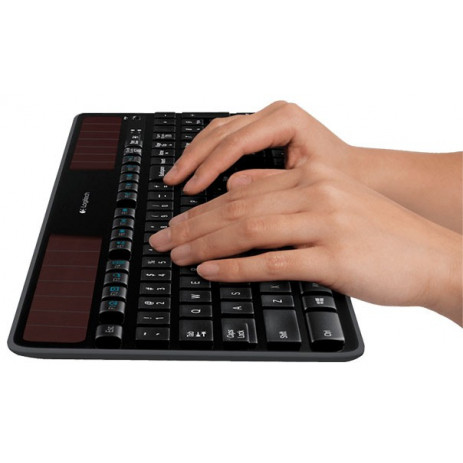 Клавиатура Logitech K750 Solar (черный)