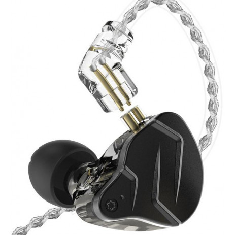 Наушники KZ Acoustics ZSN Pro X с микрофоном (чёрный)