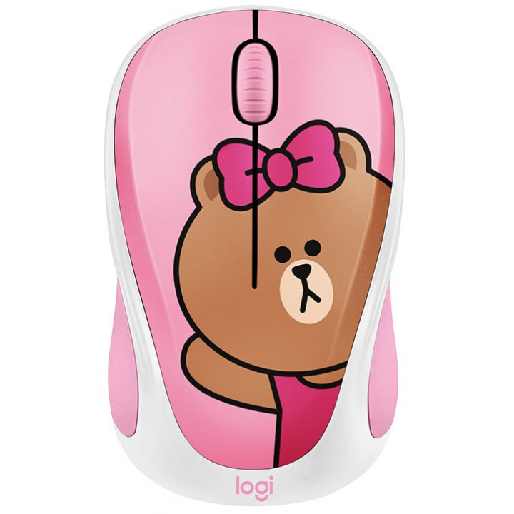 Мышь Logitech Line Friends Mouse (Choco) купить в Минске, цена