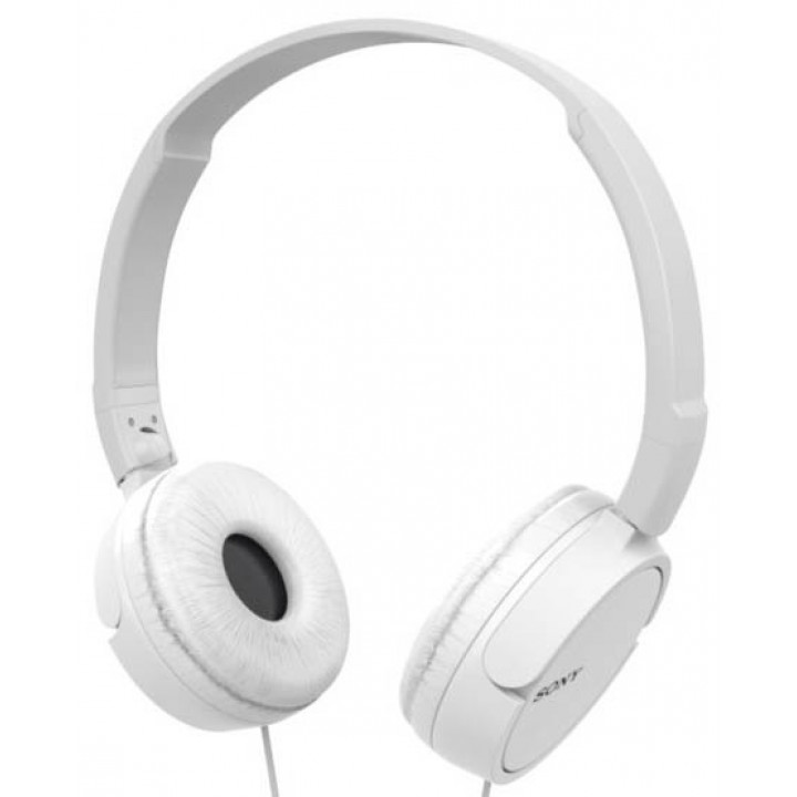 Купить наушники Sony MDR-ZX110 (белый) в Минске, цена