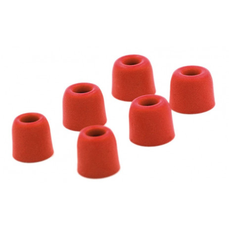 KZ Acoustics Memory Foam (3 пары, красный)