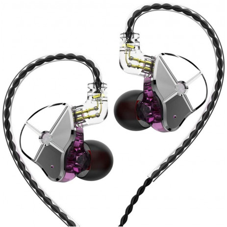 Наушники TRN ST1 без микрофона (фиолетовый)