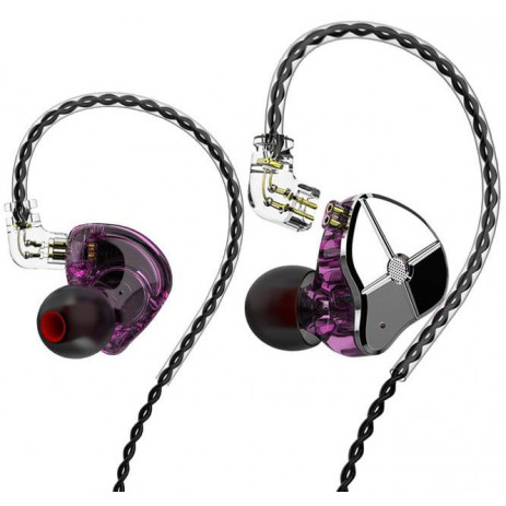Наушники TRN ST1 без микрофона (фиолетовый)