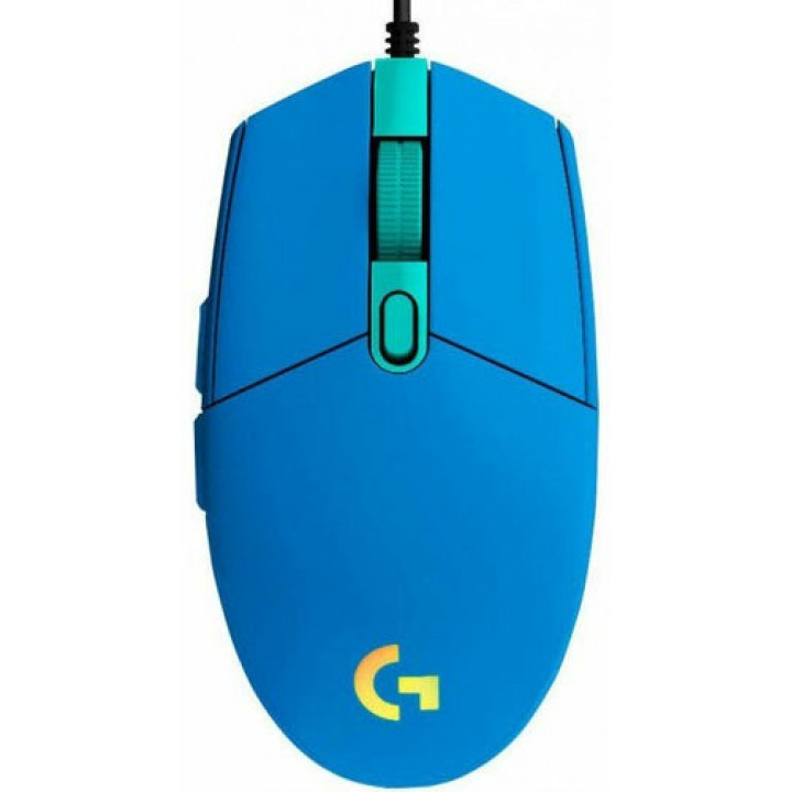 Мышь Logitech G102 Lightsync (голубой) купить в Минске, цена