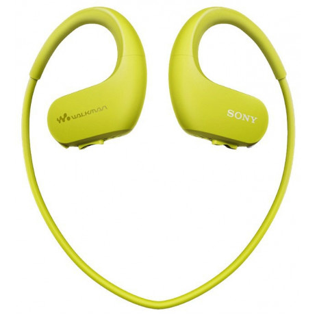Наушники Sony NW-WS413 (зеленый/желтый)