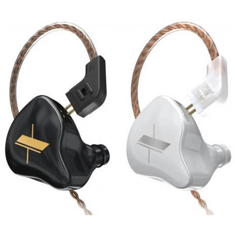 Наушники KZ Acoustics EDX без микрофона (белый)