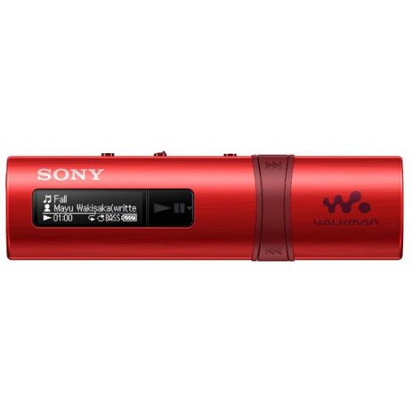 Плеер Sony NWZ-B183F (красный)