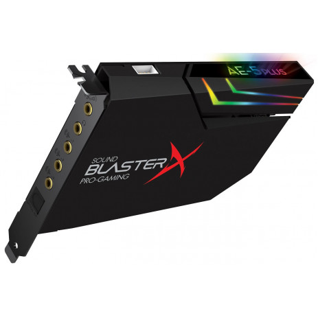 Аудиоинтерфейс Creative Sound BlasterX AE-5 Plus (черный)