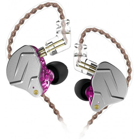 Наушники KZ Acoustics ZSN Pro без микрофона (фиолетовый)