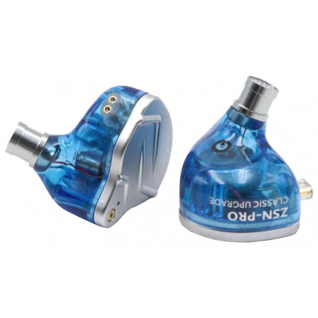 Наушники KZ Acoustics ZSN Pro без микрофона (синий)