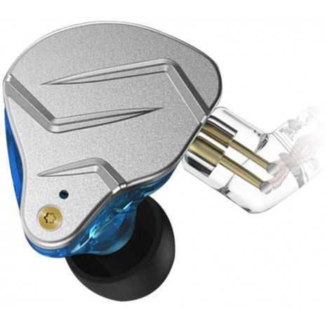 Наушники KZ Acoustics ZSN Pro с микрофоном (синий)