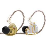 Наушники KZ Acoustics ZS10 Pro без микрофона (блики золотого)